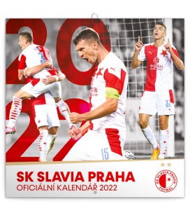 Wall calendar SK Slavia Praha 2022