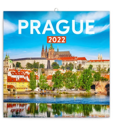 Wall calendar Prague in Summer 2022