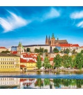 Nástěnný kalendář Praha letní 2022
