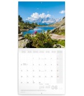 Nástěnný kalendář Alpy 2022