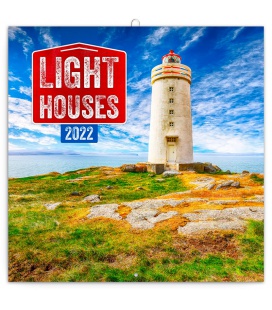 Wall calendar Lighthouses 2022
