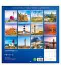 Wall calendar Lighthouses 2022