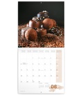 Wall calendar Chocolate – scented 2022