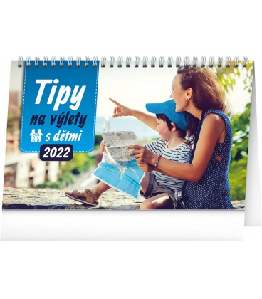 Table calendar Tips for Trips with Kids 2022