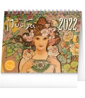Table calendar Alphonse Mucha 2022