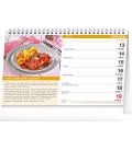 Table calendar Home Cookbook 2022