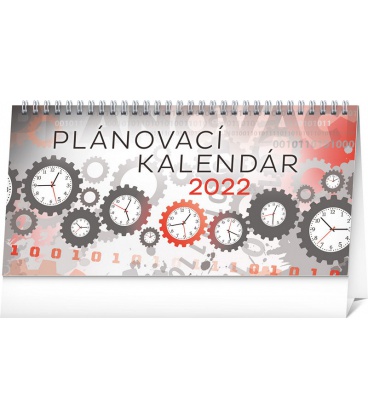 Table calendar Weekly planner 2022