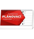 Tischkalender Weekly planner lined 2022