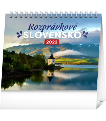Tischkalender Slovak Scenic Beauty 2022