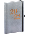 Daily diary A5 Vivella Fun silver 2022