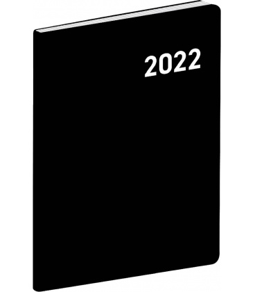 Monthly Pocket Diary planning Mini PVC black 2022