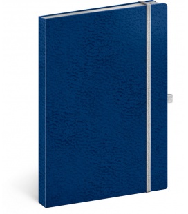Notebook A5 Vivella Classic blue, white, lined 2022