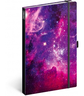 Notebook A5 Galaxy, lined 2022
