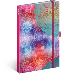 Notebook A5 Mandala, lined 2022