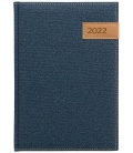 Tagebuch - Terminplaner A5 Denim blau 2022