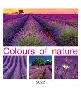 Wall calendar Colours od Nature 2022