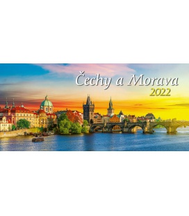 Table calendar Čechy a Morava 2022