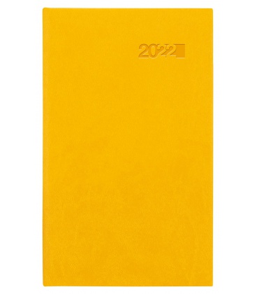Weekly Pocket Diary slovak Viva yellow (Theia) 2022