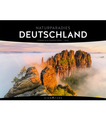 Wall calendar Naturparadies Deutschland - Signature Kalender 2022