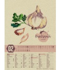 Nástěnný kalendář Sezonní kalendář ovoce a zeleniny / Saisonkalender - Obst & Gemüse - Gra