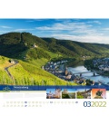 Wall calendar Deutschlands schönste Radfernwege Kalender 2022