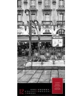 Nástěnný kalendář Paříž / Paris, je t’aime - Literatur-Kalender 2022