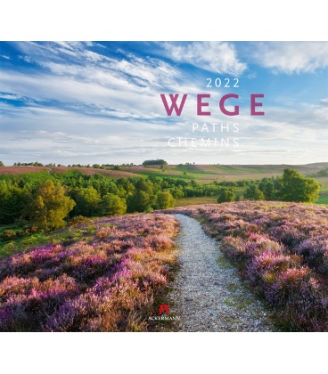 Wall calendar Wege Kalender 2022