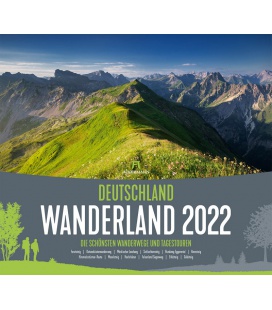 Wall calendar Deutschland Wanderland - Die schönsten Wanderwege Kalender 2022