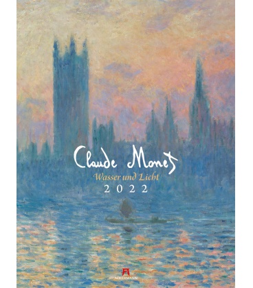 Wall calendar Claude Monet - Wasser und Licht Kalender 2022