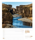 Wall calendar Island - Wochenplaner Kalender 2022
