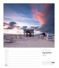 Wall calendar Am Meer - Wochenplaner Kalender 2022