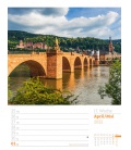 Wall calendar Malerisches Deutschland - Wochenplaner Kalender 2022