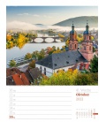 Wall calendar Malerisches Deutschland - Wochenplaner Kalender 2022