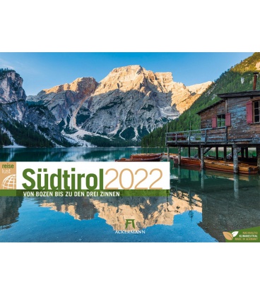 Nástěnný kalendář Jižní Tyrolsko / Südtirol ReiseLust Kalender 2022
