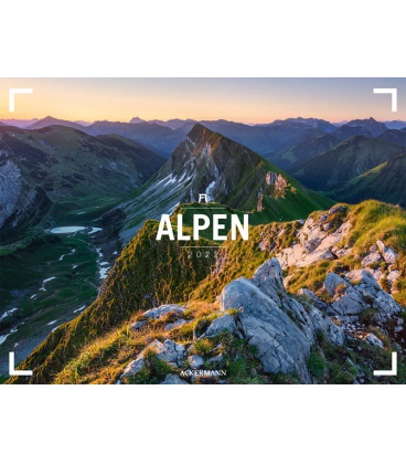Wall calendar Alpen - Ackermann Gallery Kalender 2022