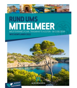 Wall calendar Rund ums Mittelmeer - Wochenplaner Kalender 2022