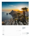 Wandkalender Rund ums Mittelmeer - Wochenplaner Kalender 2022