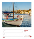 Nástěnný kalendář Středomoří - týdenní plánovač / Rund ums Mittelmeer - Wochenplaner Kalen