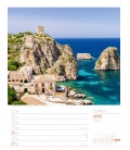 Wall calendar Rund ums Mittelmeer - Wochenplaner Kalender 2022