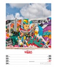 Nástěnný kalendář Street Art - týdenní plánovač / Street Art - Wochenplaner Kalender 2022