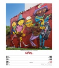 Nástěnný kalendář Street Art - týdenní plánovač / Street Art - Wochenplaner Kalender 2022