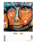Wall calendar Street Art - Wochenplaner Kalender 2022