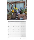 Nástěnný kalendář Kouzlo květin / Blumenzauber Kalender 2022