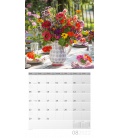 Nástěnný kalendář Kouzlo květin / Blumenzauber Kalender 2022