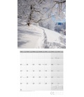 Nástěnný kalendář Cesty / Traumpfade Kalender 2022