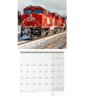 Wandkalender Lokomotiven Kalender 2022