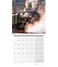 Nástěnný kalendář Lokomotivy / Lokomotiven Kalender 2022