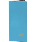 Pocket diary monthly PVC - blue 2023