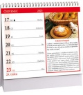Table calendar Recepty pro celou rodinu mini 2023