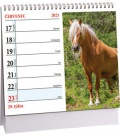 Table calendar Koně mini 2023